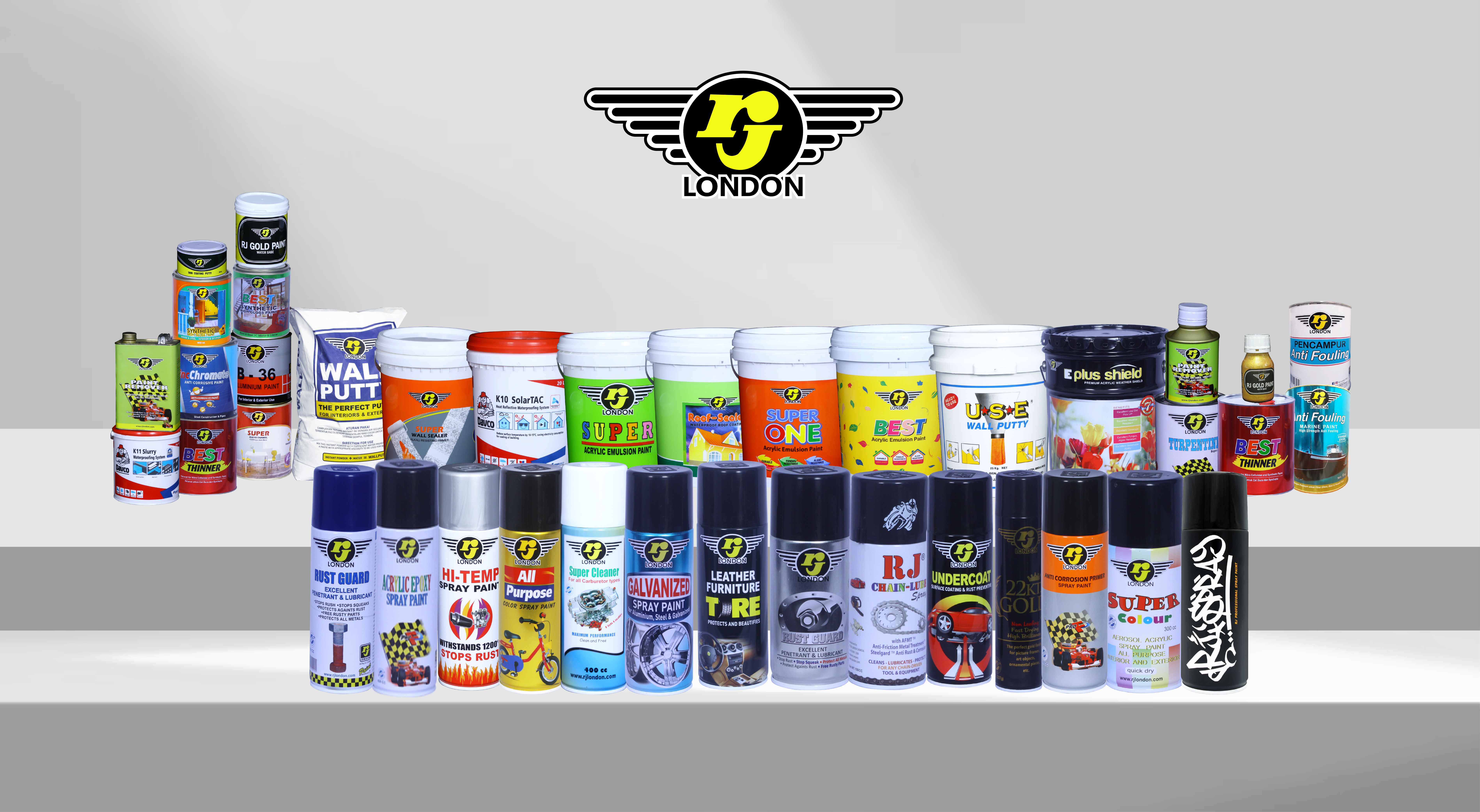 RJ London Merk Cat Semprot Terbaik untuk Motor, Kualitas dan Varian yang Bikin Kagum